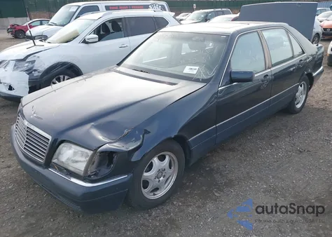 1999 Mercedes-Benz S 420 из США, поврежденный, VIN WDBGA43G7XA427030